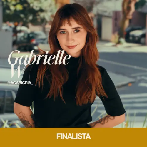 Finalista Gabrielle W · @agabicria_